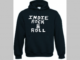 Indie Rock and Roll   mikina s kapucou stiahnutelnou šnúrkami a klokankovým vreckom vpredu 